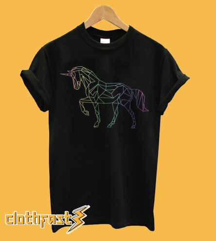 Geometric Unicorn T-Shirt