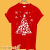 Star Wars Character Christmas T-Shirt