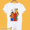 Uniqlo White Kaws X Sesame Street Graphic T-Shirt