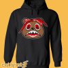 Bred Baws Black Hoodie