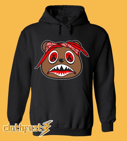 Bred Baws Black Hoodie