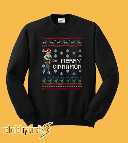 Gerry Cinnamon Merry Cinnamon Christmas Sweatshirt