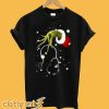 Grinch hand Christmas nurse T-shirt