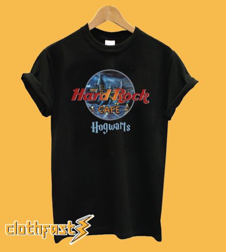 Harry Potter hard Rock cafe Hogwarts T-shirt