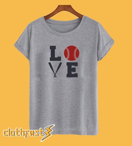 LOVE Baseball T-Shirt