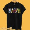 Marvel Comic Strip Logo Unisex T shirt