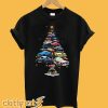 Mustang Car Christmas Tree T-Shirt