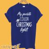 My Favorite Color Is Christmas Lights T-Shirt