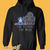 Pretty Toothless And Stitch Stay Different Stay Weird Hoodie