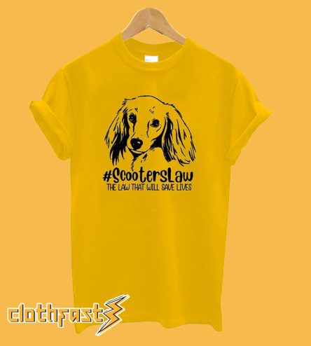 Support Scooters Law T-Shirt