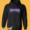 Thrasher Blue Flames Hoodie