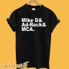 Beastie Boys mca mike d ad-rock T Shirt