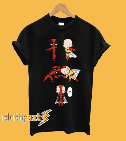 Deadpool One Punch Man Fusion T-Shirt