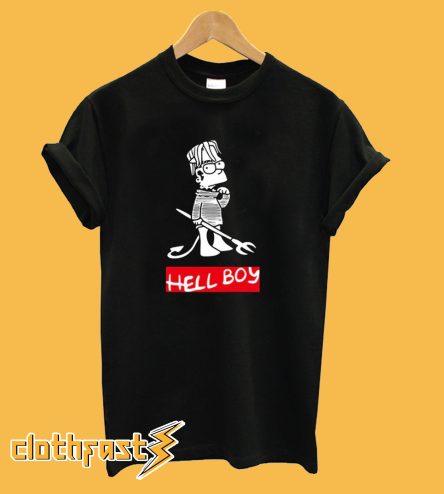 Hellboy Bart Simpson T-Shirt