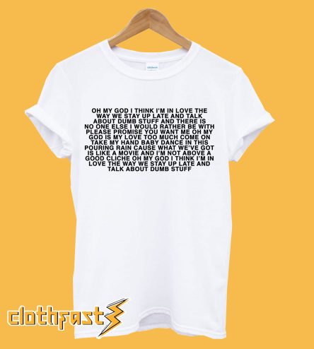 Lany Dumb Stuff T-Shirt