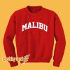 Malibu Red Sweatshirt