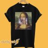 Mona Lisa Lollipop Lips T shirt