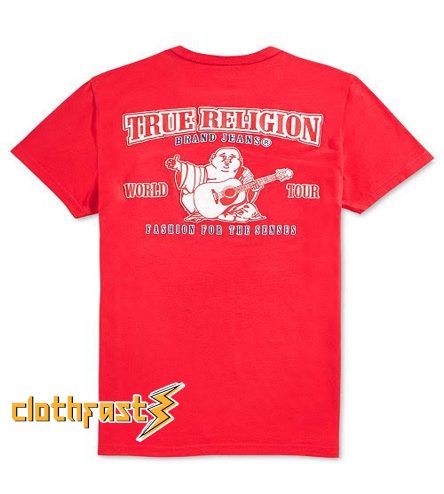 Red True Religion T-shirt