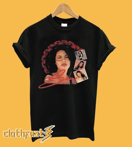 Selena Quintanilla Floral T-Shirt