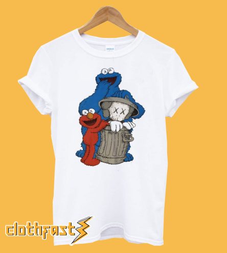 Sesame Street Elmo Cookie Monster T-Shirt