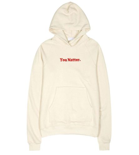 You Matter Cream Hoodie