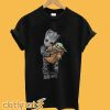 Baby Groot Hugging Yoda T-Shirt