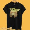 Baby Yoda Sunset T shirt