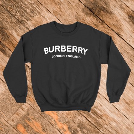 BURBERRY BLACK SWEATSHIRT