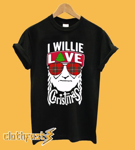 I willie love christmas Willie Nelson T shirt