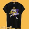 Joe-Burrow No. 9 Bayou Jeaux LSU Football QB Jersey T shirt