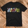 Marvel Comic Strip Logo T shirt