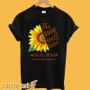 Mental Health Awareness Sunflower T Shirt