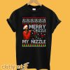 Merry Crizzle Funny Snoop Dogg Christmas T-Shirt