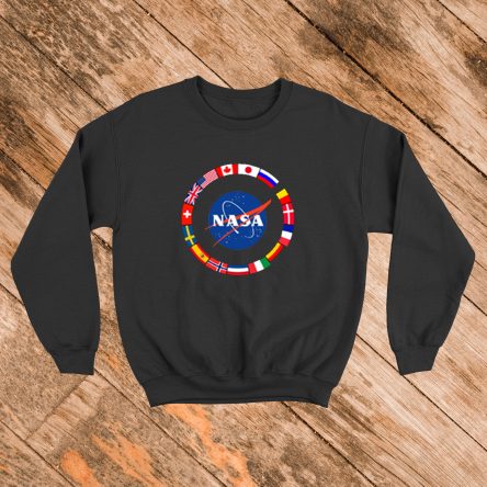 NASA All Country’s Flags Sweatshirt