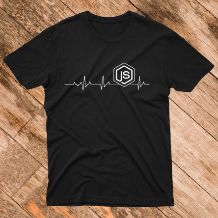 Node Js Heartbeat T shirt