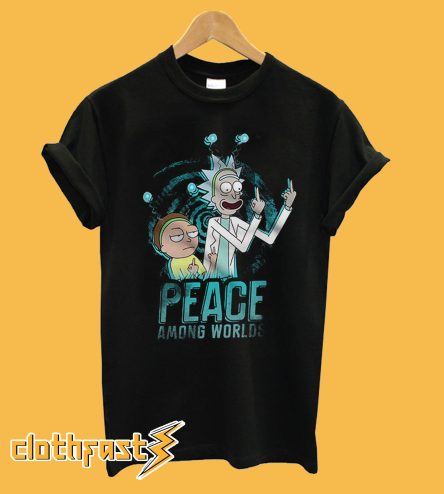 Peace Among Worlds Rick And Morty T Shirt