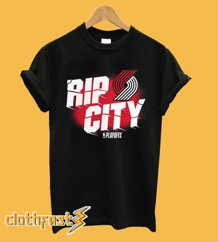 Portland Trail Blazers 2019 NBA Playoffs Rip city T shirt