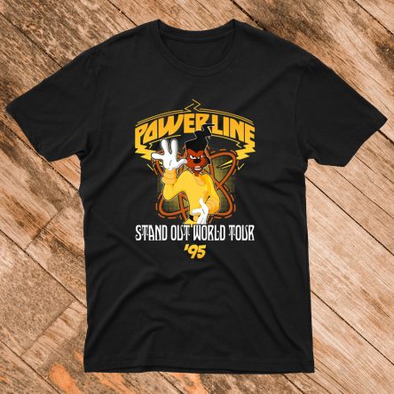 Powerline Stand Out World Tour 95 T shirt