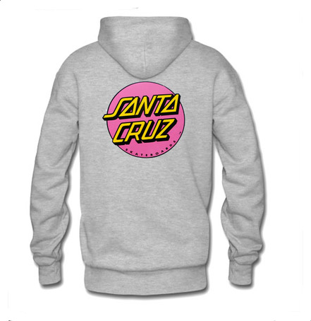 Santa Cruz Hoodie Back