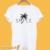 Smile Palm Tree T shirt