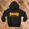 Thrasher Fire Yellow Hoodie