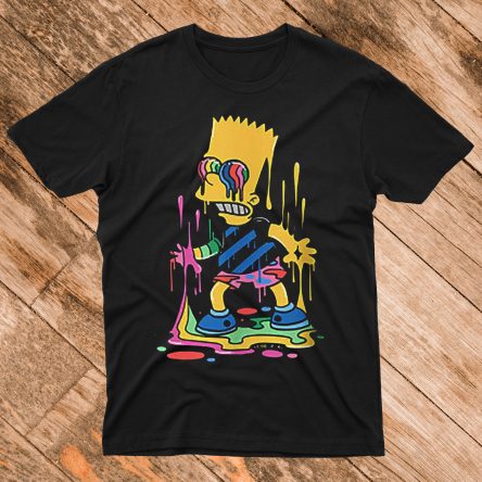 Trippy Bart Simpson T shirt