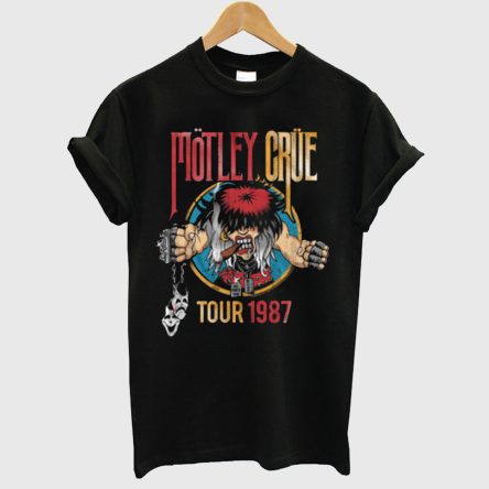 1987 Tour Motley Crue T-Shirt