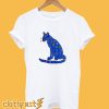 Abba Blue Cat T shirt