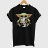 Baby Yoda Hug Snoopy T Shirt