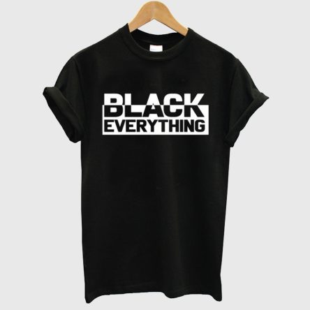 Black Everything T shirt