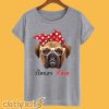 Boxer Dog Mom T Shirt