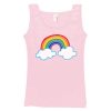 Cloud Rainbow Pink Tanktop