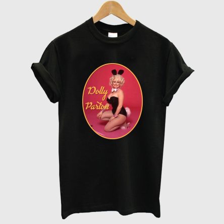 Dolly Parton Playboy Bunny Foto Poster T-Shirt