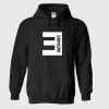 Eminem font black Hoodies